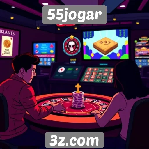 Avaliação da experiência do usuário no 55jogar